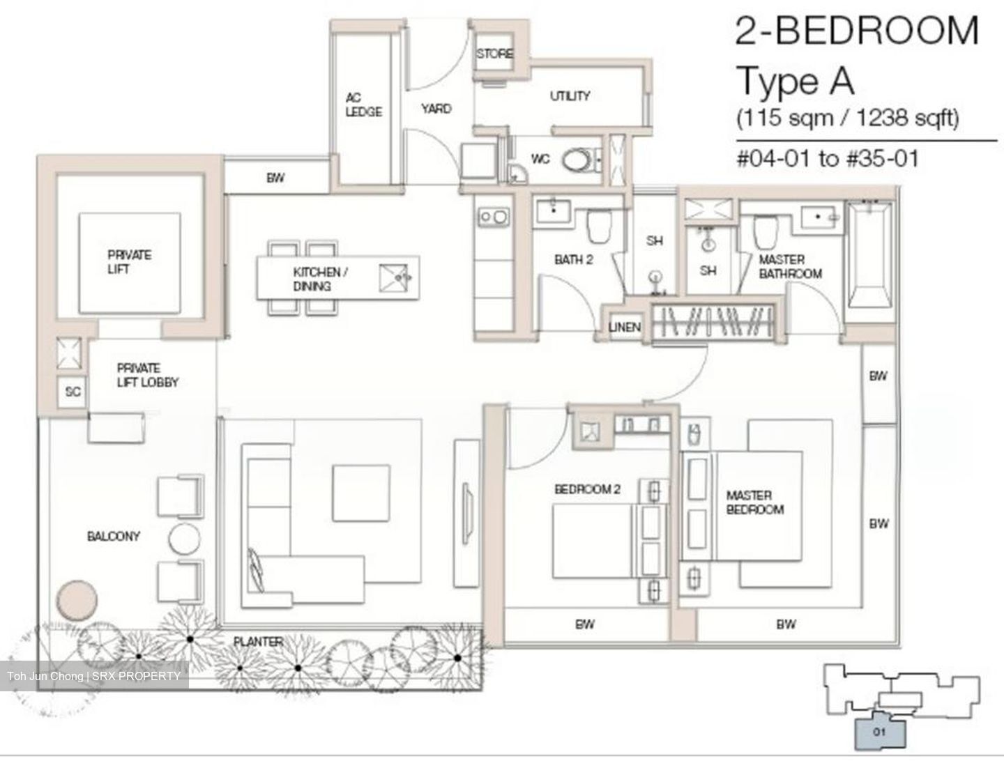 Centennia Suites (D9), Condominium #613483871